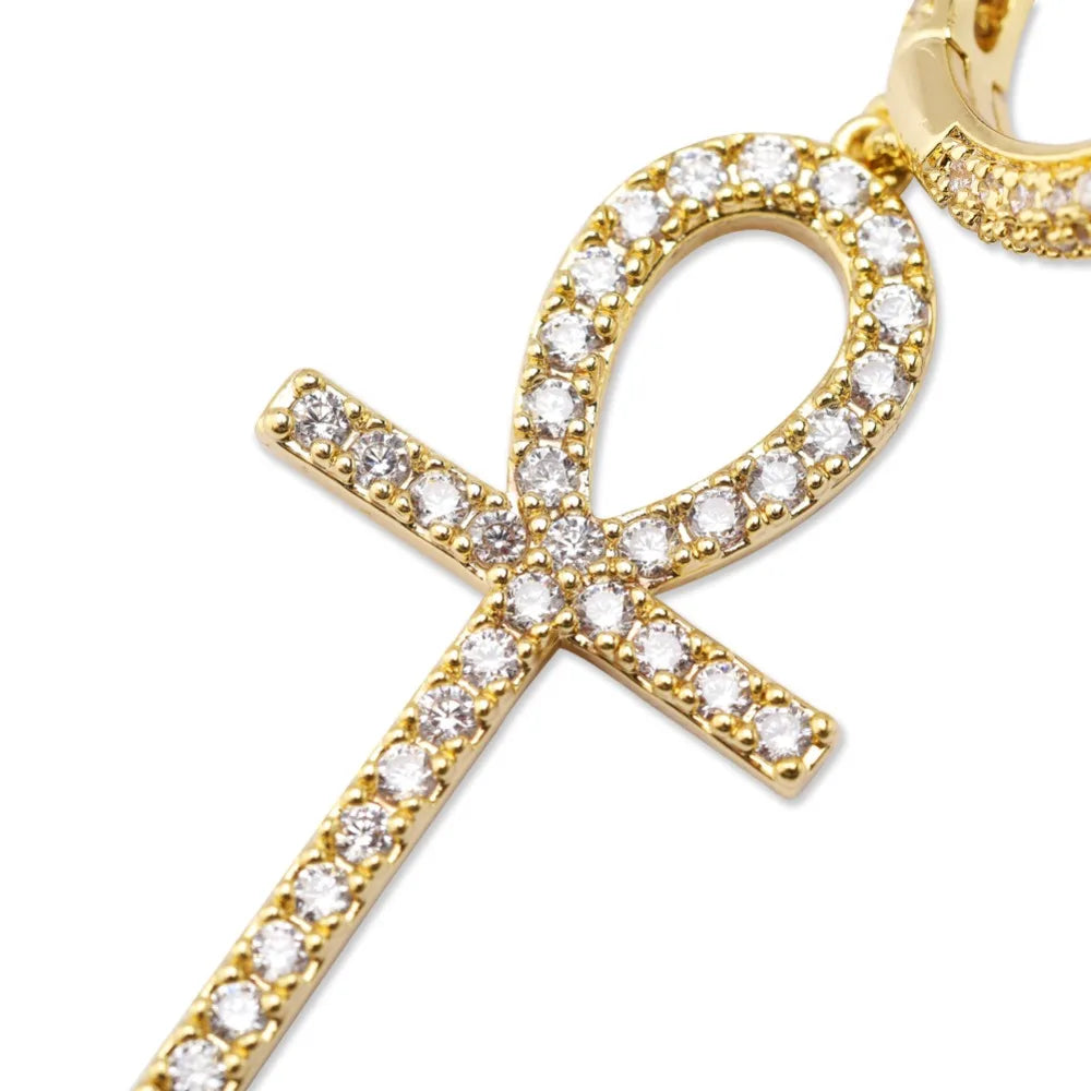 Ankh Earrings