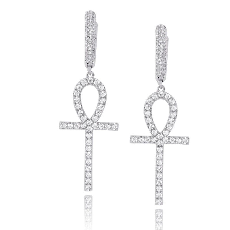 Ankh Earrings